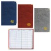 Telephone Book Address Book Approx. DIN A5 with Brass Corners