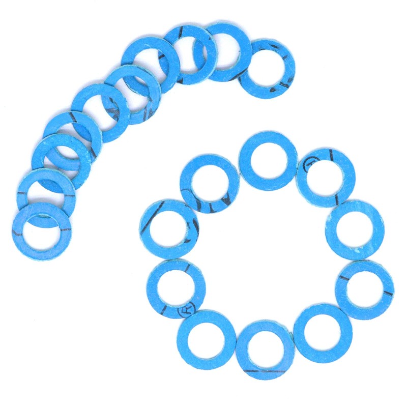 SWZHAI 20pcs Lower Unit Drain Plug Gaskets 3/8"-16 Oil Drain