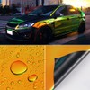 Holographic Laser Metallic Orange Green Car Vinyl Wrap Chameleon Chrome