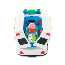 Early Learning Centre Happyland Lights and Sounds Ambulance – Imagination Playset with 2 Characters Figures and Vehicle with Effects for Toddlers Ages 2 to 5 years