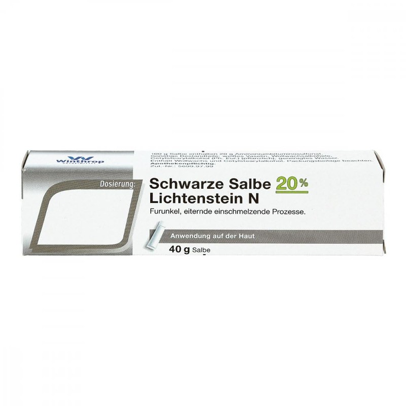 Black Ointment 20% Light Test 40 g