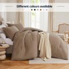 Quataly Queen Comforter Sets Taupebrown,3PCS Soft Lightweight Breathable Bedding Comforter
