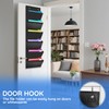 ZKOO Over the Door File Organizer, Hanging Mount File Folders