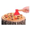 Makom Home Cortador De Pizza Acero Inox Mango De Bambú