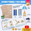 Smartivity STEM Mechanical Airplane Launcher Kit for Kids Ages 6