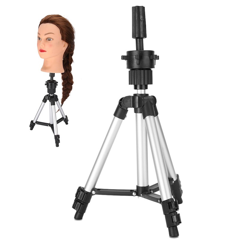 Mannequin Head Holder Adjustable Wig Stand Hairdresser Training Clamp Hairdressing