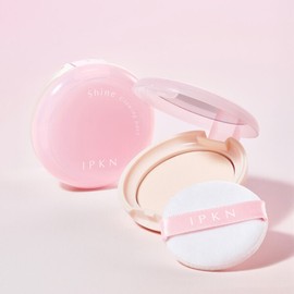IPKN Shine Glowing Pact 5.5g 1+1 / 입큰 샤인 글로잉 팩트 5.5g 1+1