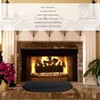 Fire Pit Mat Insulated Fireproof Heat Resistant Foldable Under Grill