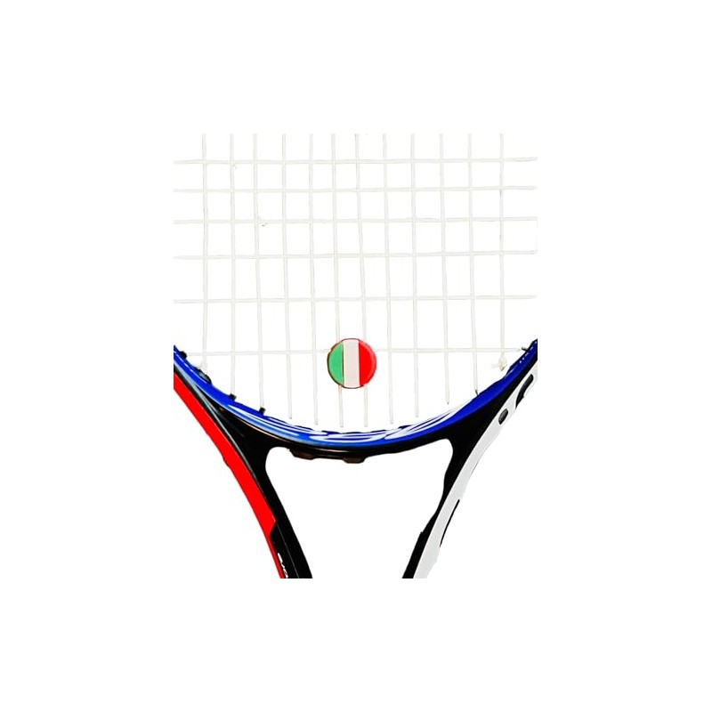 Tennis Vibration Dampener Flags (ITALY Flag)