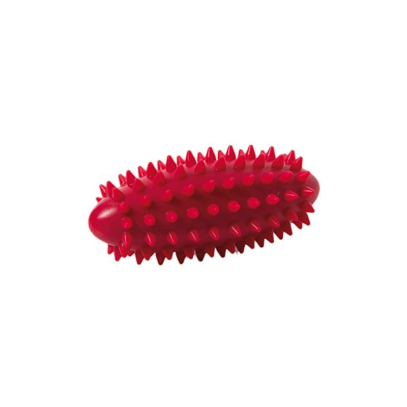Togu Knobbed Long Spiky Massage Ball - Red, 11 x
