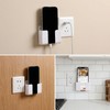 TIESOME 2 Pcs Wall Mount Phone Holder, Phone Stand, Plastic,