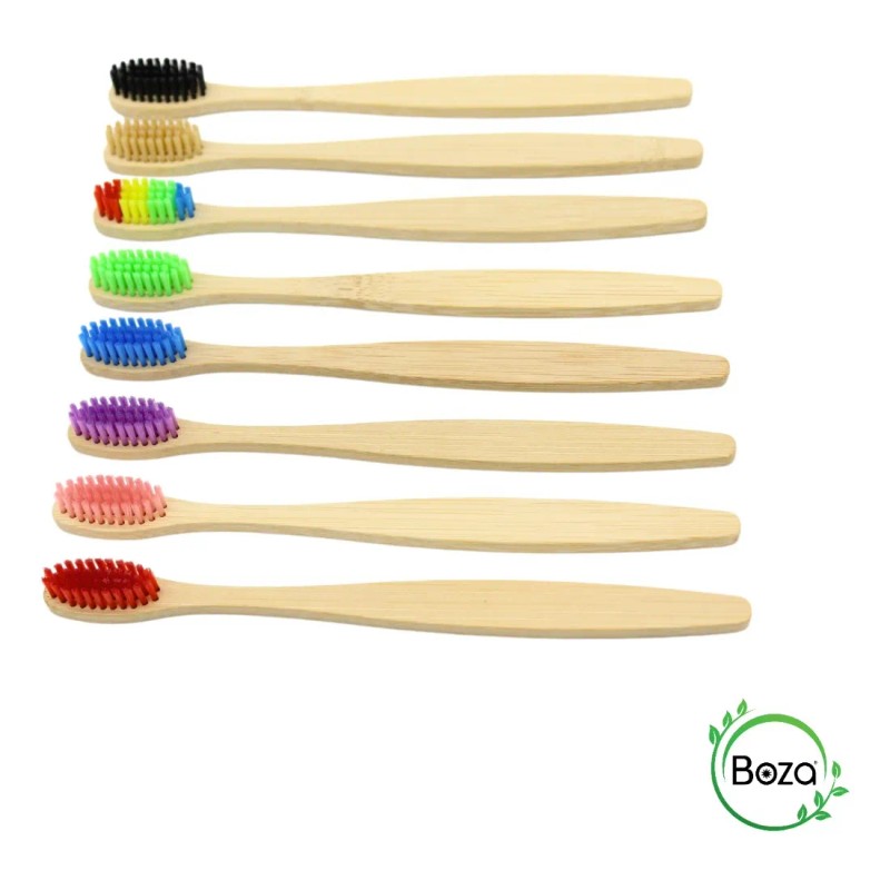 Cepillo De Dientes Bambu Biodegradable Ecologico Adulto