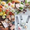 Ice Cream Scoop,Portable Stainless Steel Ice Cream Scoop with Trigger
