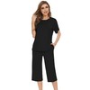 WiWi Pajamas for Women Bamboo Viscose Pajama Sets Loose Comfy