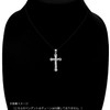 Leilani Hawaiian Jewelry Cross Plumeria & Scroll Engraved Pendant Necklace,