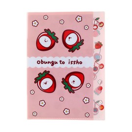 Sun-Star Stationery S2176564 Stationery Goods, Clear File, A4 Size, 5 Pockets