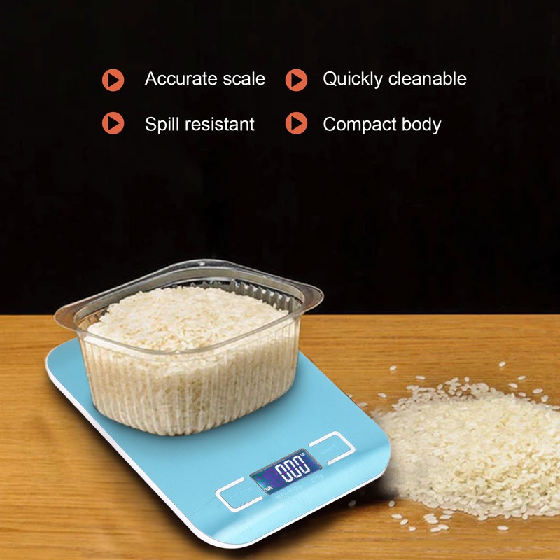 Electronic Scale Digital Food Kitchen Weight Scale High Accuracy Measurements