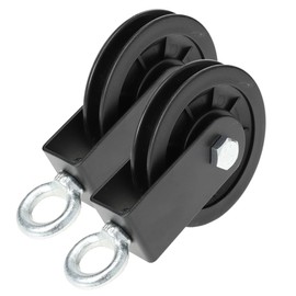 SUPVOX 2Pcs Pulley System Durable Lifting for Home Gym Accessories Lightweight Design for Versatile Use Fitness Equipment and DIY Projects
