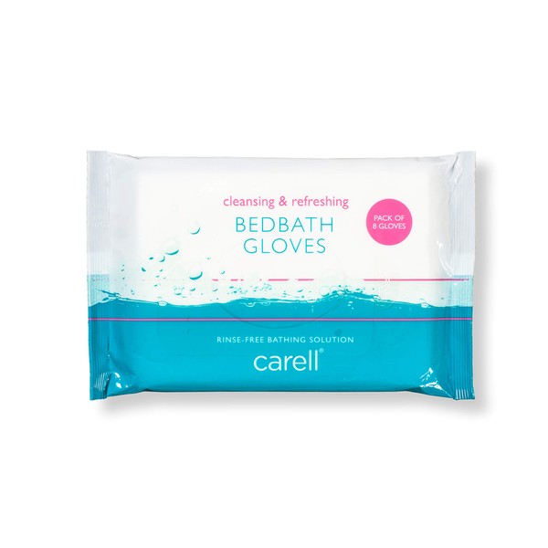 Carell Bed Bath Gloves - Pack of 8 Gloves -