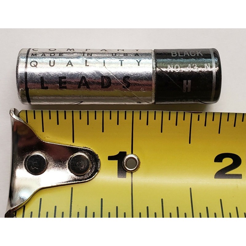 Autopoint VINTAGE AUTOPOINT PENCIL LEAD No. 43-N HARD STANDARD 1.1