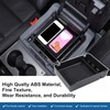 Tumukiw Center Console Organizer Tray Armrest Storage Box Compatible with