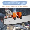 1 Pack Chainsaw Sharpening Jig Kit, Deluxe Chain Saw Sharpener