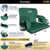 BRAWNTIDE Stadium Chair with Back Support - Comfy Cushion, Thick