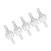 Spacnana 5PCS Plastic Check Valve, Non Return One Way Valve