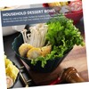 Mikinona Smoothie Bowls and Spoons 4pcs Cutlery Plates Bowl Straw