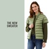 Martha Stewart Women's Short Sleeve Quilted Down Puffer Vest -
