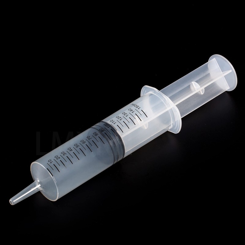 150 ml Large Plastic Cylinder with Hose for Scientific Laboratories,
