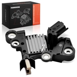 A-Premium Alternator Voltage Regulator Compatible with Mini Cooper 2007 2008 2009 2010, 14.3V A-Circuit 14.3 Vset