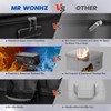 Fireproof Document Box with Lock, Waterproof File Safe Box Anti-Static