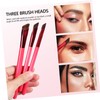 Beavorty 3sets Professional Angled Eyebrow Brush Set for Women Makeup