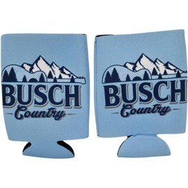 Busch Can Cooler 'Busch Country' Edition - Set of 2