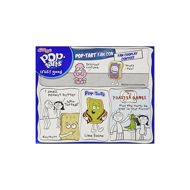 Kellogg's Pop-Tarts Wildlicious Frosted Wild! Berry, 16 ct, 30.4 oz