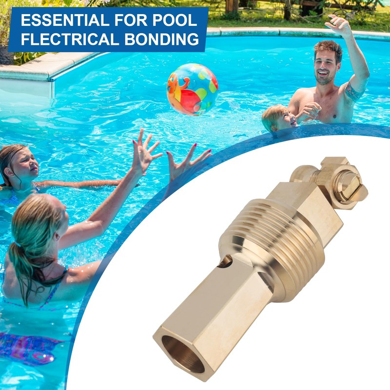 PB-2008 1" MPT Brass Pool Bonding Kit Replacement