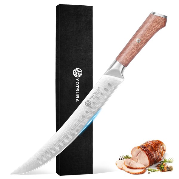 YOTSUBA Butcher Knife, 10 Inch Breaking Knife, Razor Sharp High