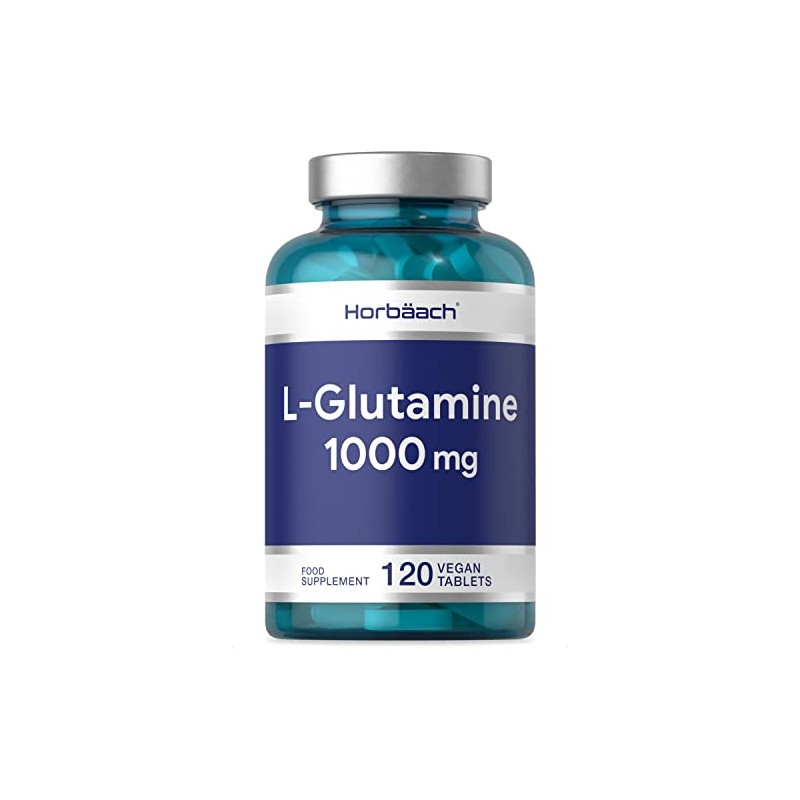 L-Glutamine 1000mg | 120 Tablets | Suitable for Vegetarians &
