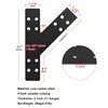 8 Pcs 45 Degree Angle Flat T Bracket Mending Plate,