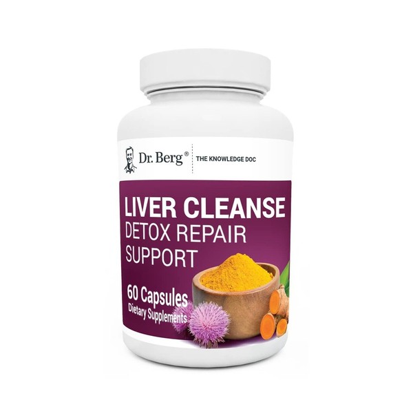 Dr. Berg's Liver Cleanse Detox & Repair Capsules - Liver Support Supplement w...