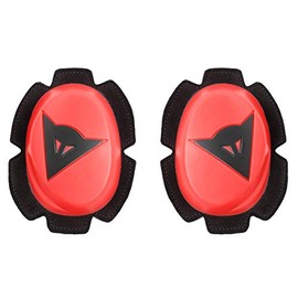 Dainese Motorcycle Knee Slider, Fluo-Red/Black, Size N