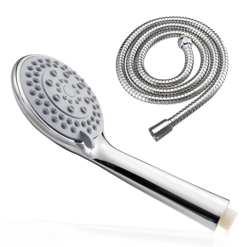 Premiumwire High Pressure Shower Head 5 Settings Handheld Shower Heads