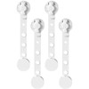 SKYULE Cabinet Locks Baby Proofing - (4 Pack) Child Proof