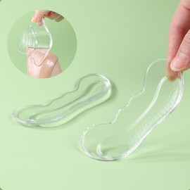 mobumeia 3-in-1 Silikon-Fersenpolster für High Heels (6 Stück) – Schmetterling/Massage/Krone Design | Ultradünn, Hautfreundlich & Unsichtbarer Halt bei Stilettos & Pumps (Gr.36-40)