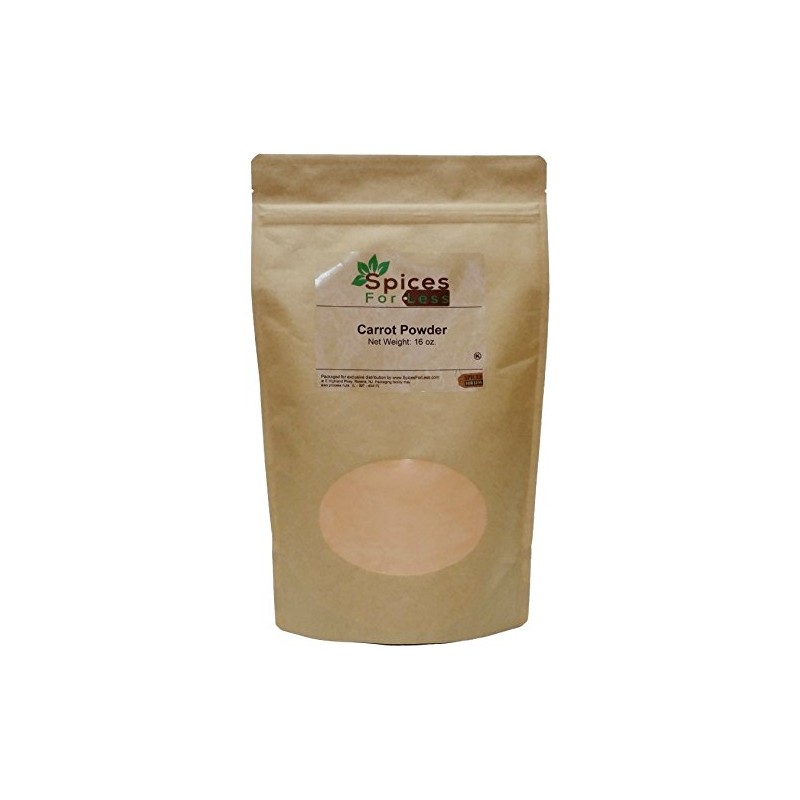 SFL Carrot Powder - Premium Quality (16 ounces)