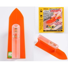 Bigman Cotelebe 8.3 inches (210 mm) Plastering Trowel with Horizontal Device Orange