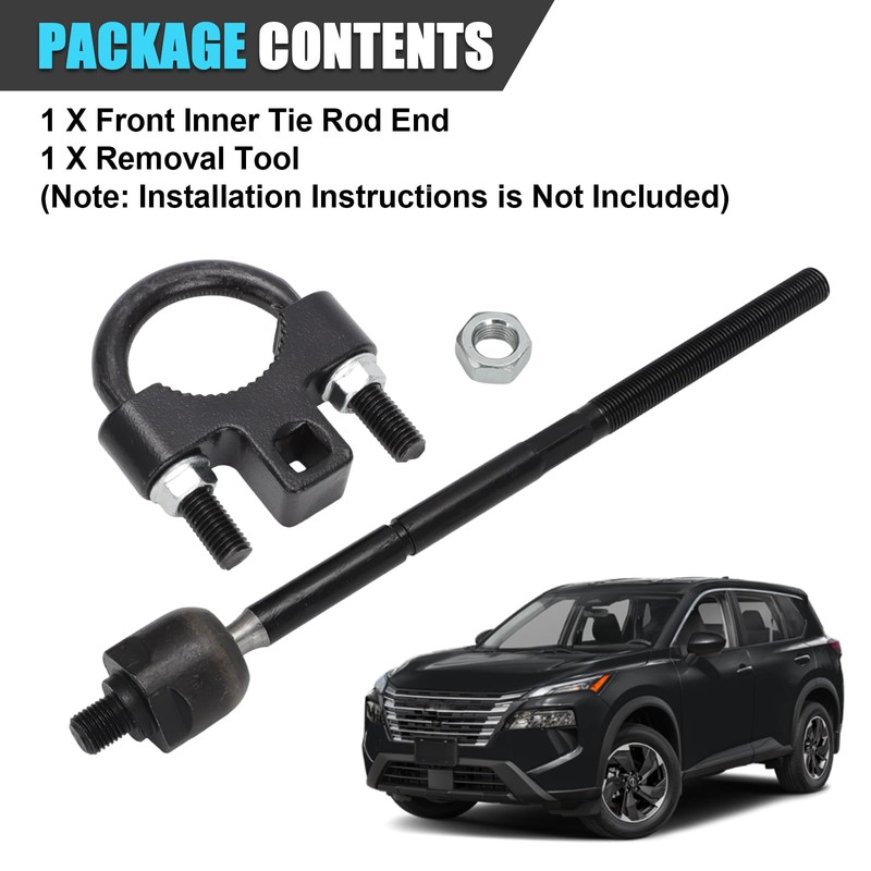 Foruly Front Inner Tie Rod End + Removal Tool for
