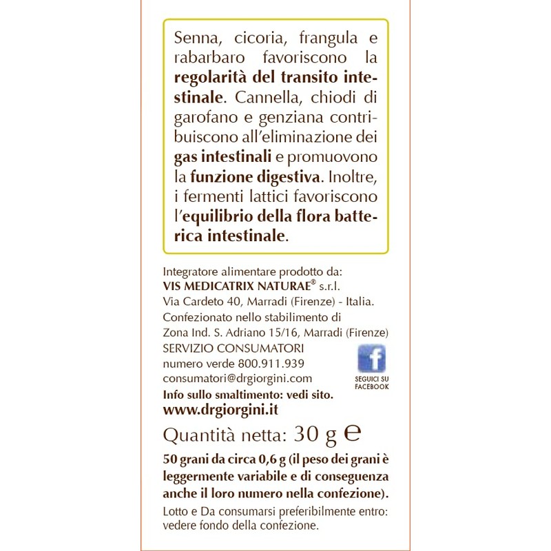 VERAVIS PLUS SUPREMO grani con fermenti lattici, 30 g -