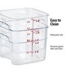 Cambro FreshPro 6Qt Food Storage Container in Clear for Industrial